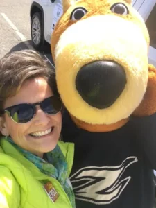 St. Patricks day parade with zippy